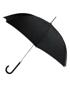 Smati parapluie femme original noir avec strass