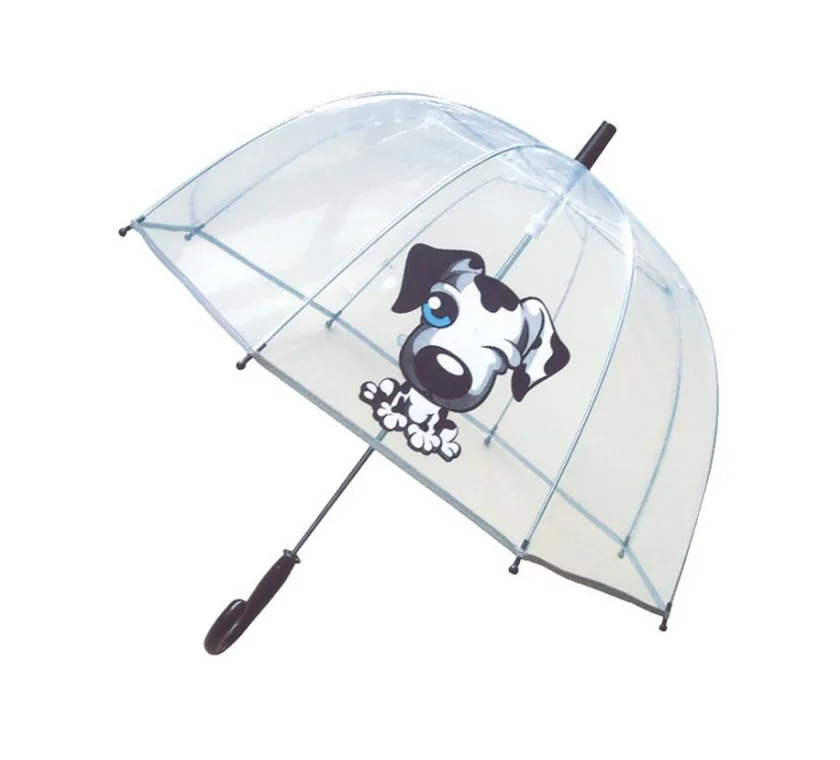Smati parapluie transparent enfant petit chien