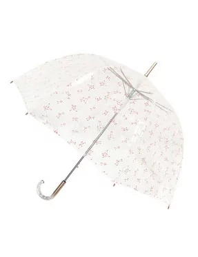 Smati parapluie femme transparent constellation rose