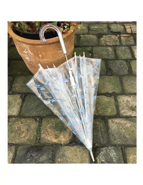 parapluie transparent cloche transat