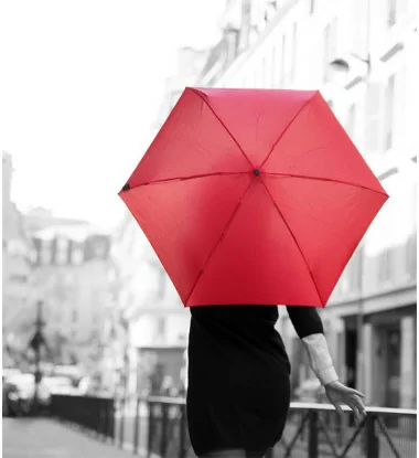 parapluie de poche manuel rouge