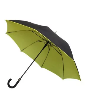 Smati parapluie original double toile noir et jaune