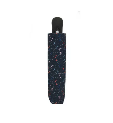 Smati parapluie femme pliant bleu motif géométrique