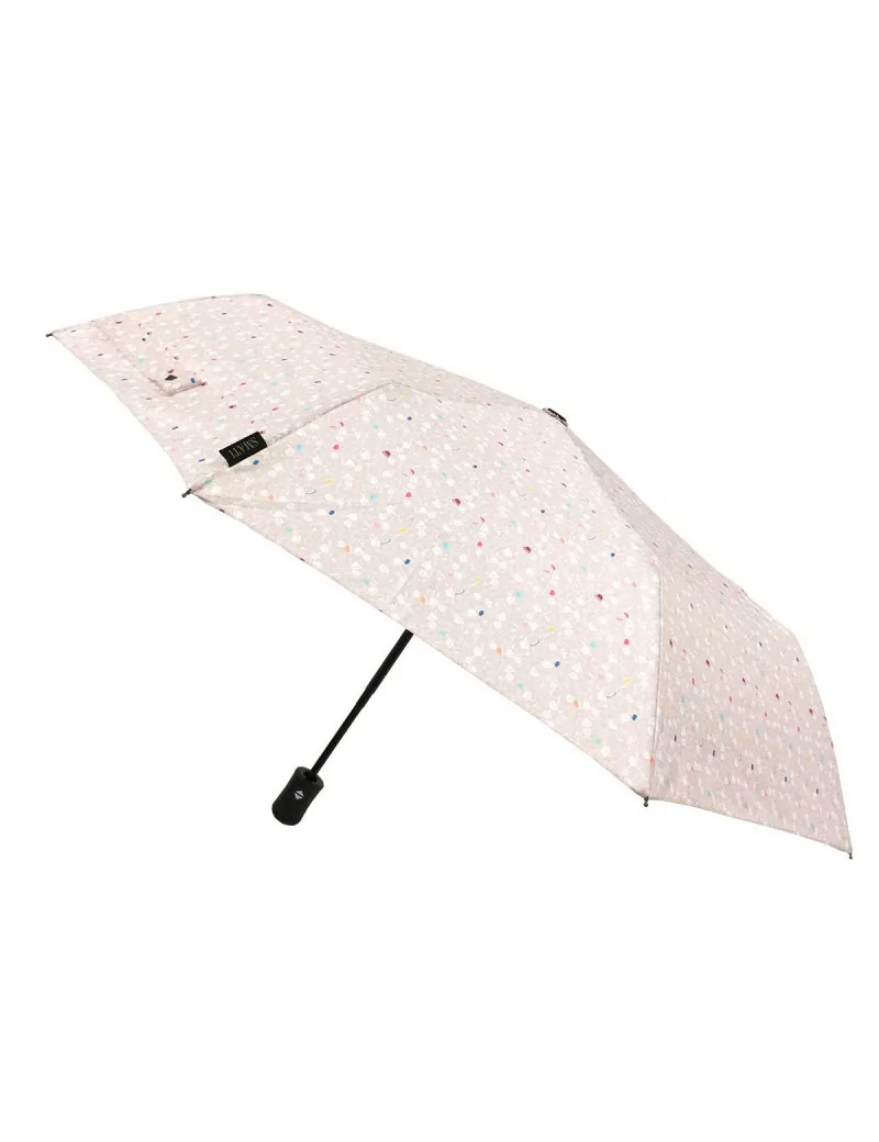 Smati petit parapluie femme Magritte rose poudrée
