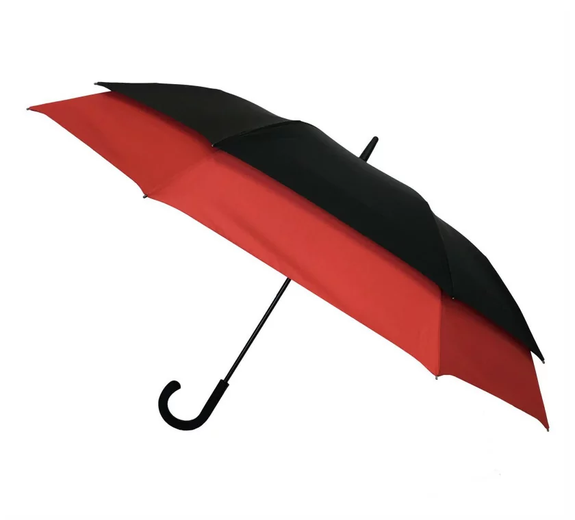 Smati parapluie original double extension rouge