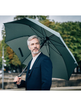 Smati parapluie de golf solide vert foncé