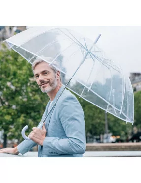 Parapluie transparent mariage Smati