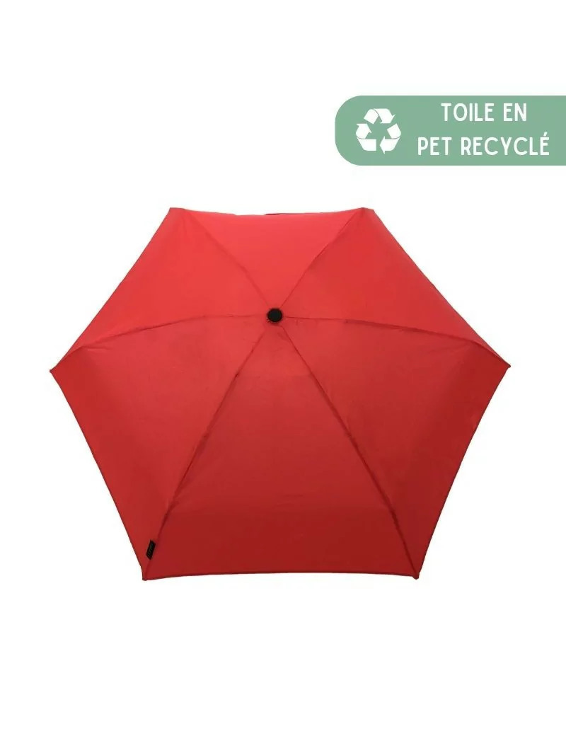 Smati mini parapluie ultra léger rouge