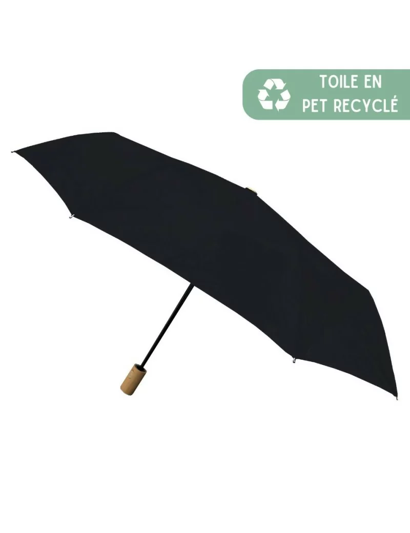 Petit Parapluie écologique automatique noir