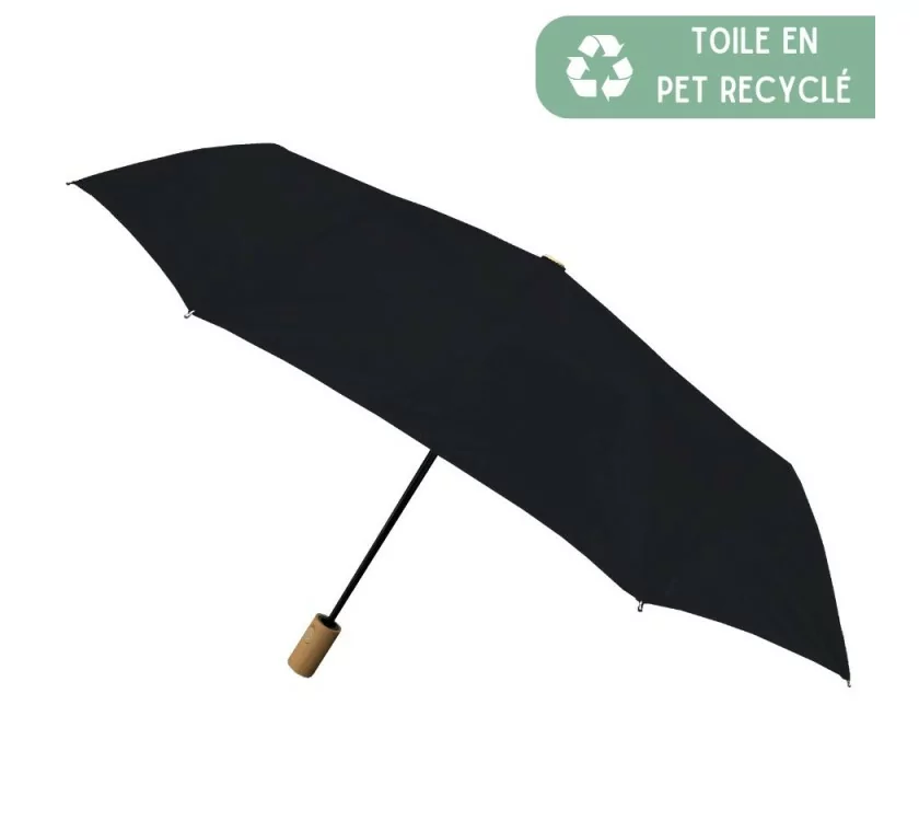 Petit Parapluie écologique automatique noir