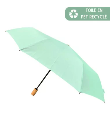 Petit Parapluie écologique automatique celadon