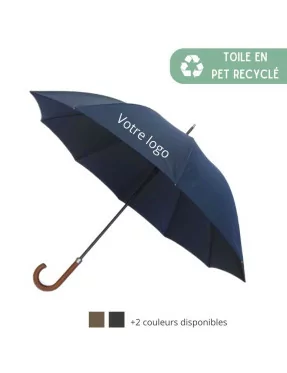 Smati parapluie long pour homme bleu marine