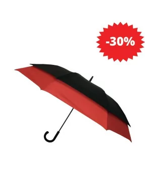 Smati parapluie original double extension rouge