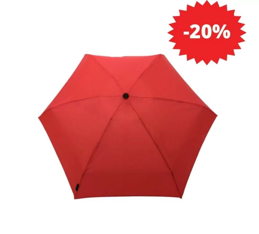 Smati mini parapluie automatique rouge