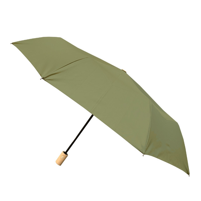 Petit Parapluie écologique automatique kaki