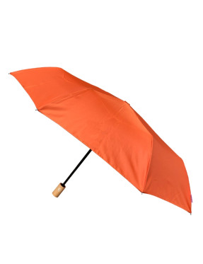 Petit Parapluie écologique automatique cognac mist