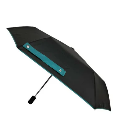 Smati petit parapluie pliant automatique écologique bleu vert