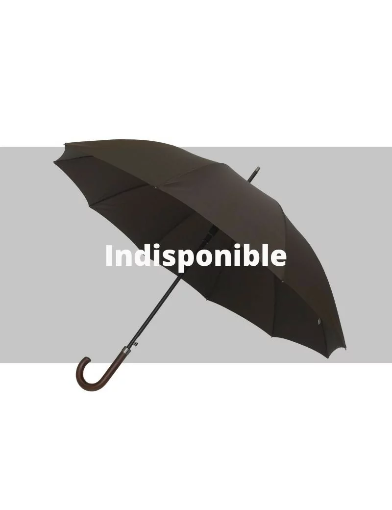 Smati parapluie canne homme automatique marron