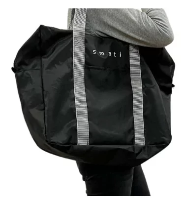 Sac de Voyage Pliable Noir SMATI