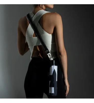 Smati bandoulière Couture noire et le parapluie SMATI automatique pliable noir graphique