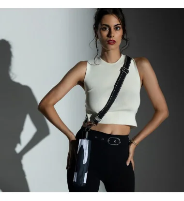 Smati bandoulière Couture noire et le parapluie SMATI automatique pliable noir graphique