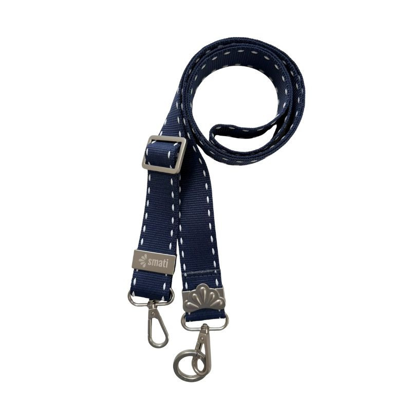 Smati bandoulière Couture bleu marine
