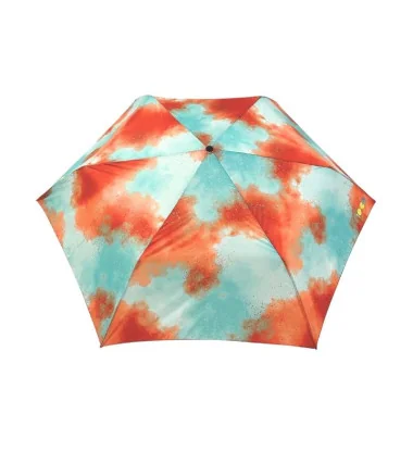 parapluie 100g Smati aurore céleste bleu orange poids plume anti uv