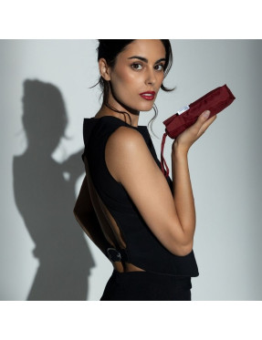 Smati mini parapluie solide Rubis