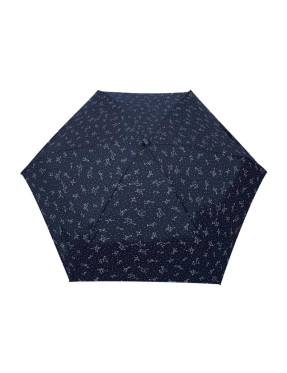 Smati mini parapluie bleu avec constellation argentée