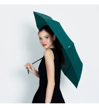 smati parapluie écologique automatique bleu vert canard