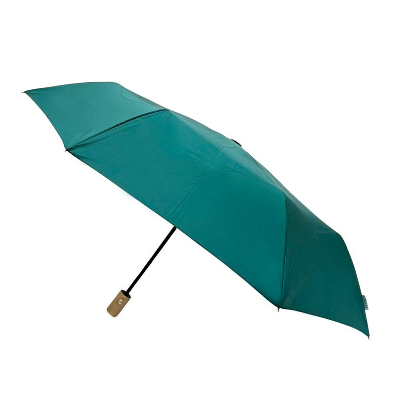 smati parapluie écologique automatique bleu vert canard