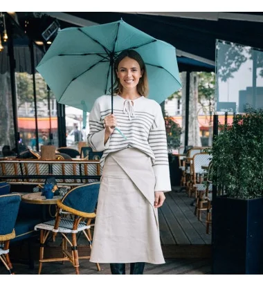 Petit Parapluie écologique automatique celadon