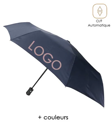 Smati petit parapluie automatique bleu marine