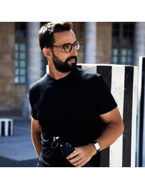 Smati petit parapluie automatique bleu marine