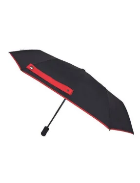 Smati petit parapluie pliant automatique écologique rouge