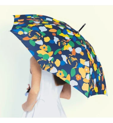 SMATI Parapluie long anti-vent Camélias