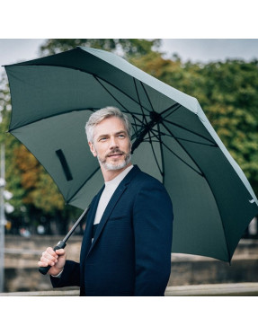 Smati parapluie de golf solide vert foncé