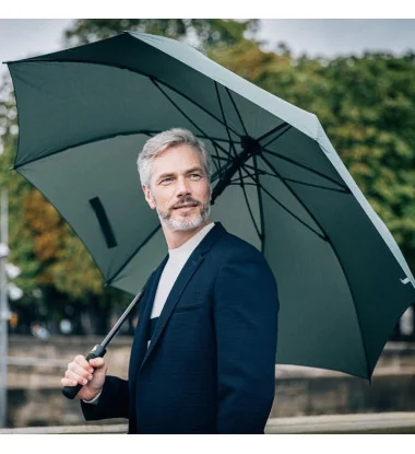 Smati parapluie de golf solide vert foncé