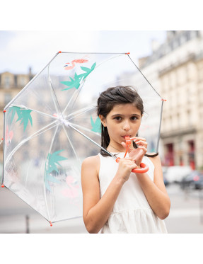 parapluie enfant flamant rose Smati