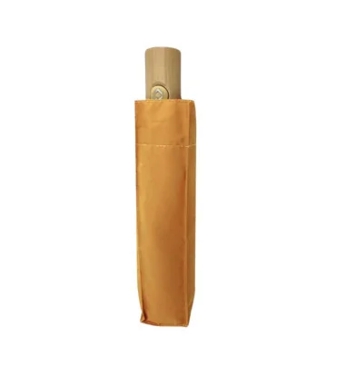 Petit Parapluie écologique automatique moutarde