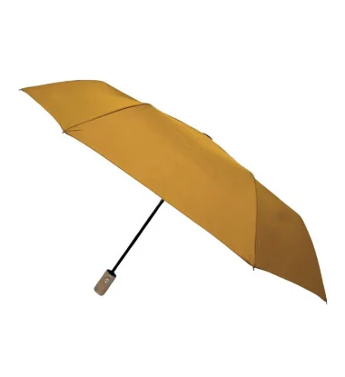 Petit Parapluie écologique automatique moutarde