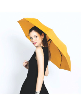 Petit Parapluie écologique automatique moutarde