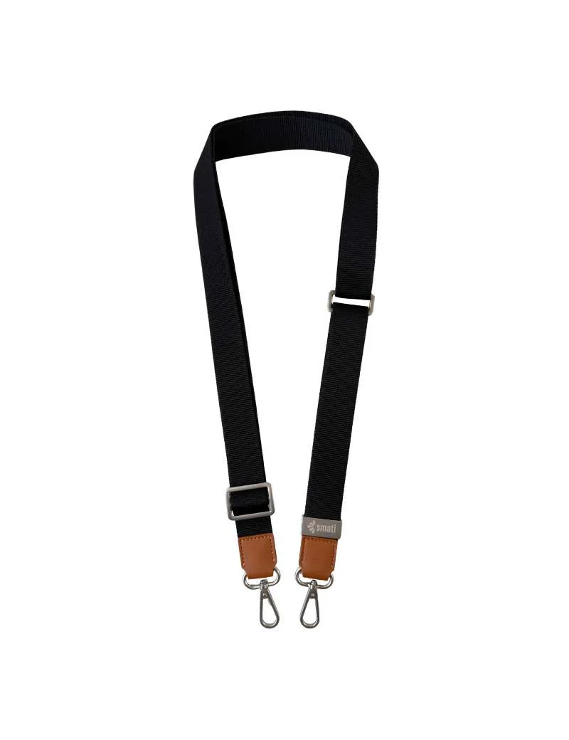 Smati bandoulière intemporelle noire accessoire parapluie