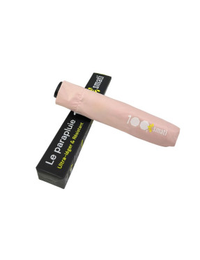 parapluie ultra léger 100g Smati rose poids plume