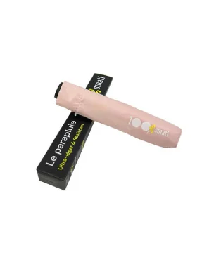 parapluie ultra léger 100g Smati rose poids plume