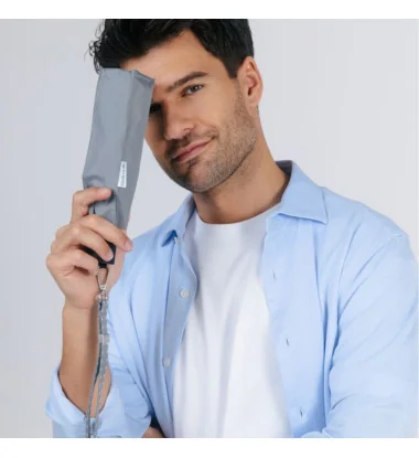 Mini parapluie granit gris automatique résistant