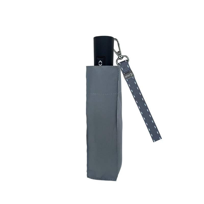Mini parapluie granit gris automatique résistant Mini parapluie granit gris automatique résistant