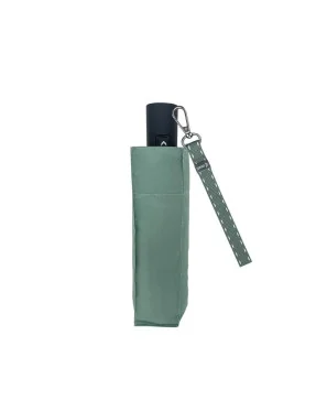 Mini parapluie vert eucalyptus automatique résistant