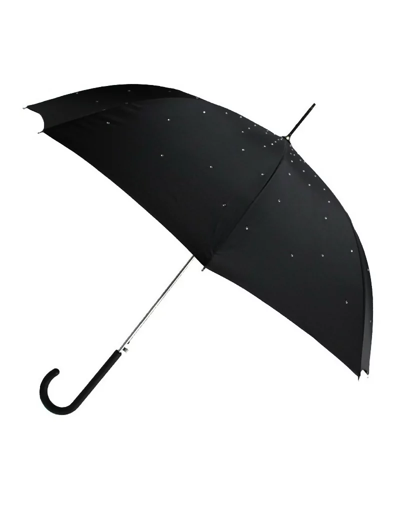 Smati parapluie femme original noir avec strass